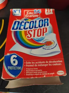 lingettes decolor stop