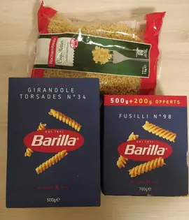 Lot de 2,7 kg de pâtes