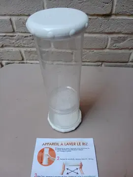 Appareil à rincer le riz.