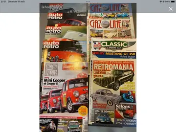 270 revues automobiles de 1980 à 2009