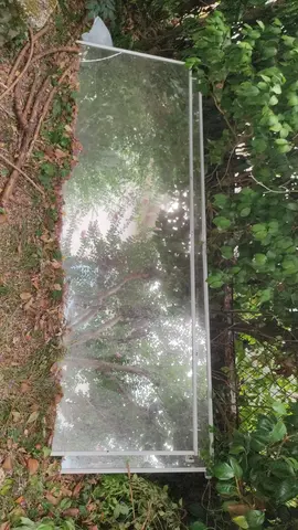 Deux miroirs coulissants