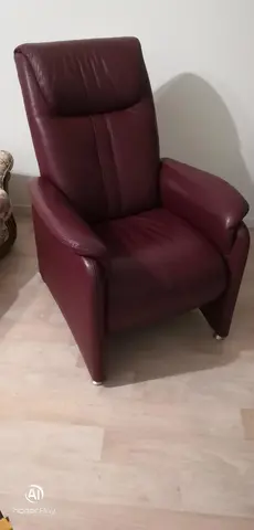 Fauteuil inclinable cuir