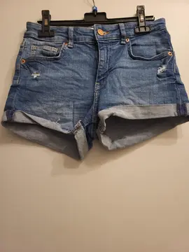 short jeans fille 36