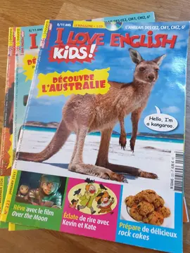 Magazines I love English kids