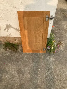 porté placard bois massif