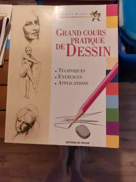 livre"grand cours pratique de dessin"