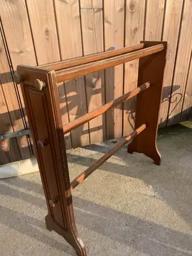 porte serviettes en bois