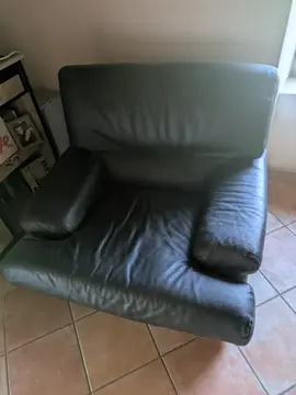 2 fauteuil simili cuir
