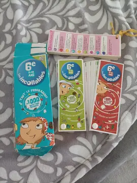 éventails Incollables 6e