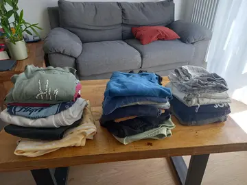 Lot vêtements homme L