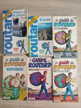 anciens guides du routard