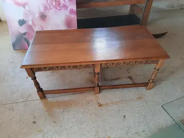 table basse chene