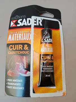 Colle cuir et caoutchouc