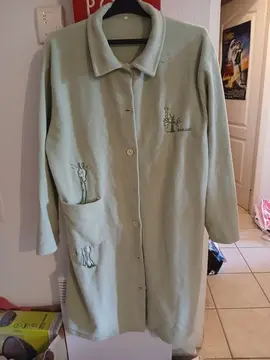 Robe de chambre en laine. Taille unique