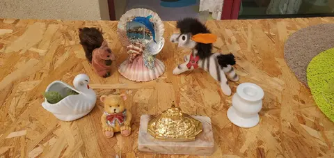 Divers objets de décoration
