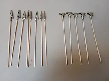 Mini pinces sur tige pour modélisme