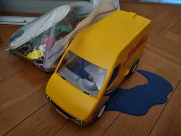 playmobil vrac + voiture DHL