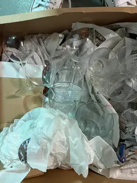 verres dépareillés