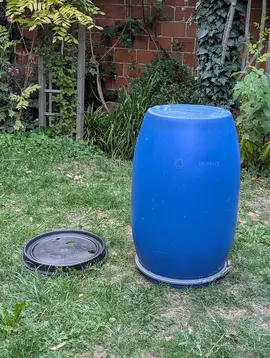 Bidon Récupérateur d’eau, couleur bleue