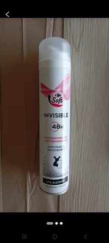 déodorant spray