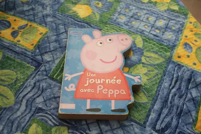 livre cartonné "Peppa Pig"