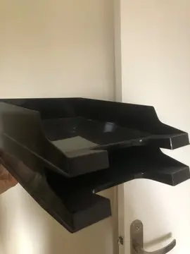 rangement de bureau encastrable en plastique