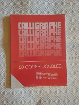 paquet copies doubles 17 x22