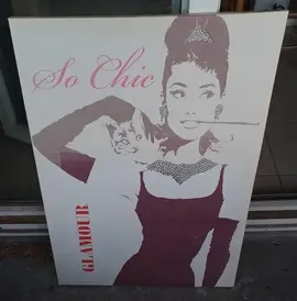 Toile encadrée 59 x 80 cm