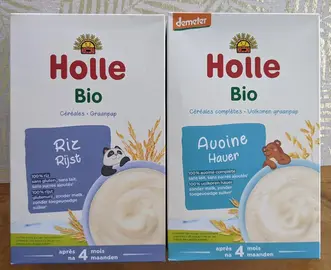 Bouillies bébé avoine et riz