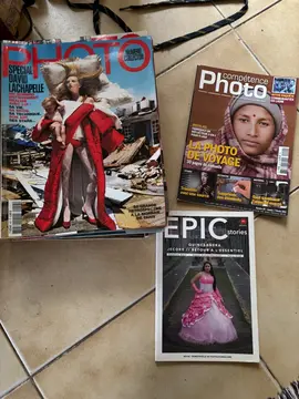 lot magazines photos