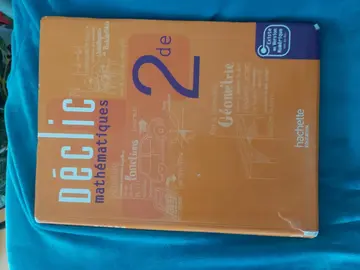 livre scolaire maths 2de