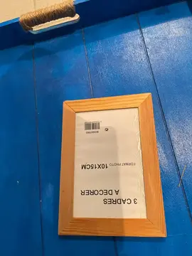 un cadre à décorer