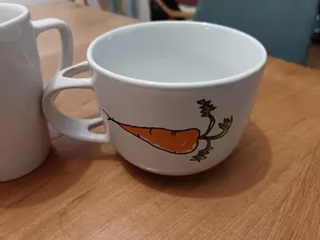 Tasse carotte cuite, 😉