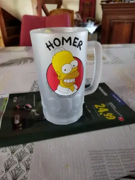 chope à bière Simpsons