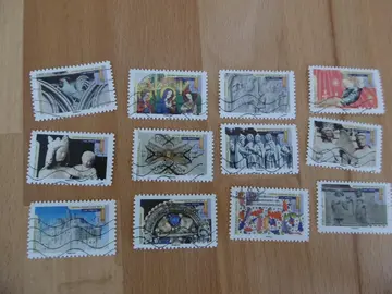 Série timbres Art gothique 2013