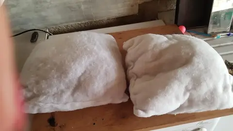 mousse pour coussins