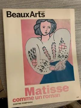magazine beaux arts matisse