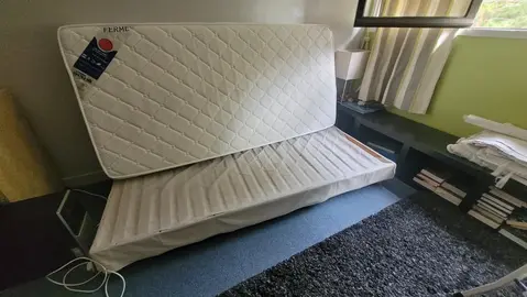 2 lits avec matelas 80x190