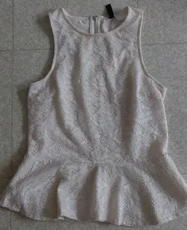 haut blanc taille 38/40