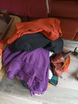 lots vêtements toute sorte avant relais