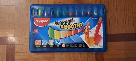 gros crayons de cire