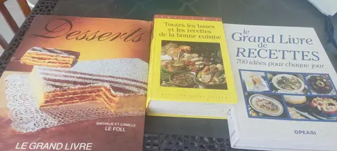 livres de cuisine