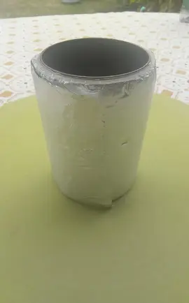rouleau papier métallisé gris
