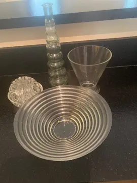lot de vases en verre