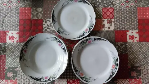 Lot d'assiettes