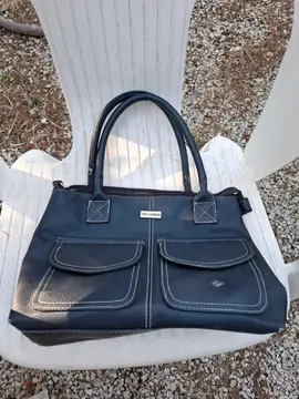sac a main bleu