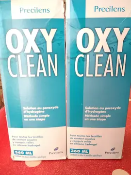 Solution nettoyante lentilles