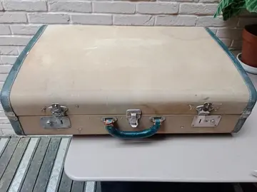 Grande valise entoilée à 2 compartiments