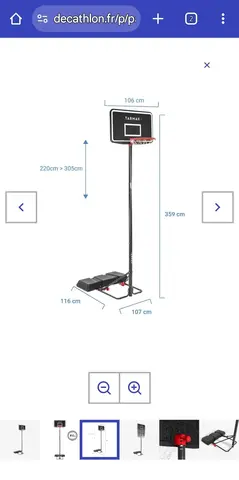 panier de basket Ball decathlon