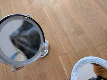 miroir de table